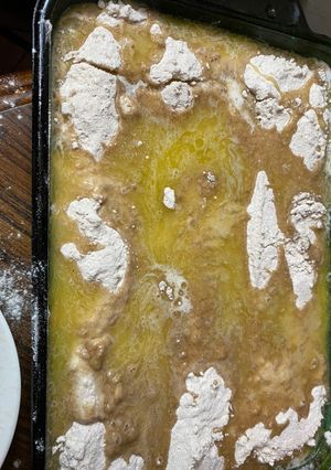A picture of Pumpkin Pie Dump Cake (Quick & Easy Fall Dessert Recipe).