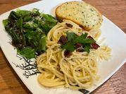 A picture of spaghetti carbonara