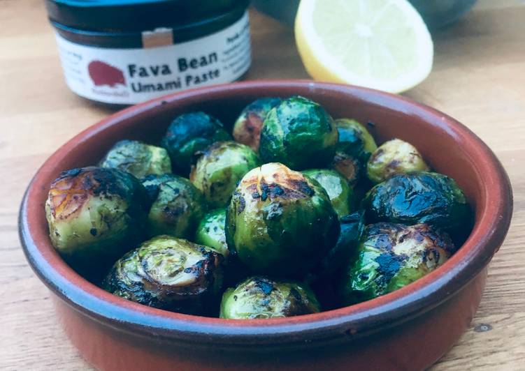 Easiest Way to Prepare Ultimate Umami Brussel Sprouts