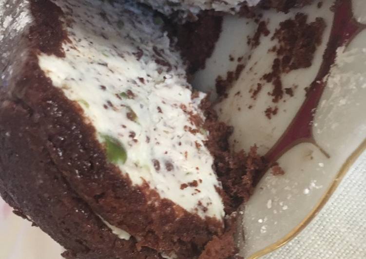 Zuccotto stracciatella