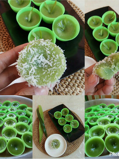 Foto resep Kue Lumpang Pandan Suji (tanpa SANTAN)