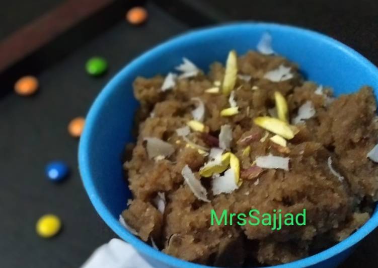 How to Prepare Speedy Chocolate Sooji Halwa