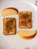 Tuc with grated apple 🍏 🍎🍏🍎