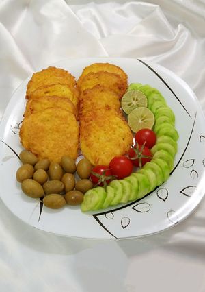 عکسی از دستور کوکو سیب زمینی