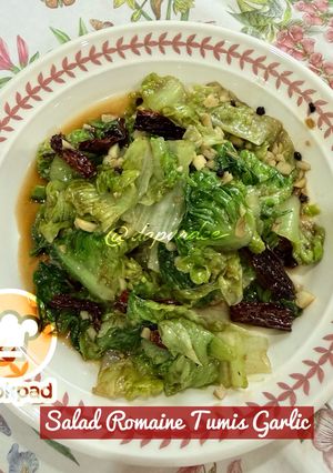 Gambar 👩‍🍳Salad Romaine Tumis Garlic