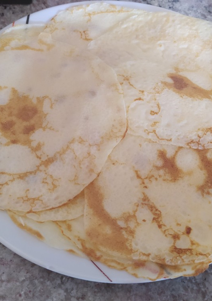 Una foto de Creps sin gluten, en Thermomix