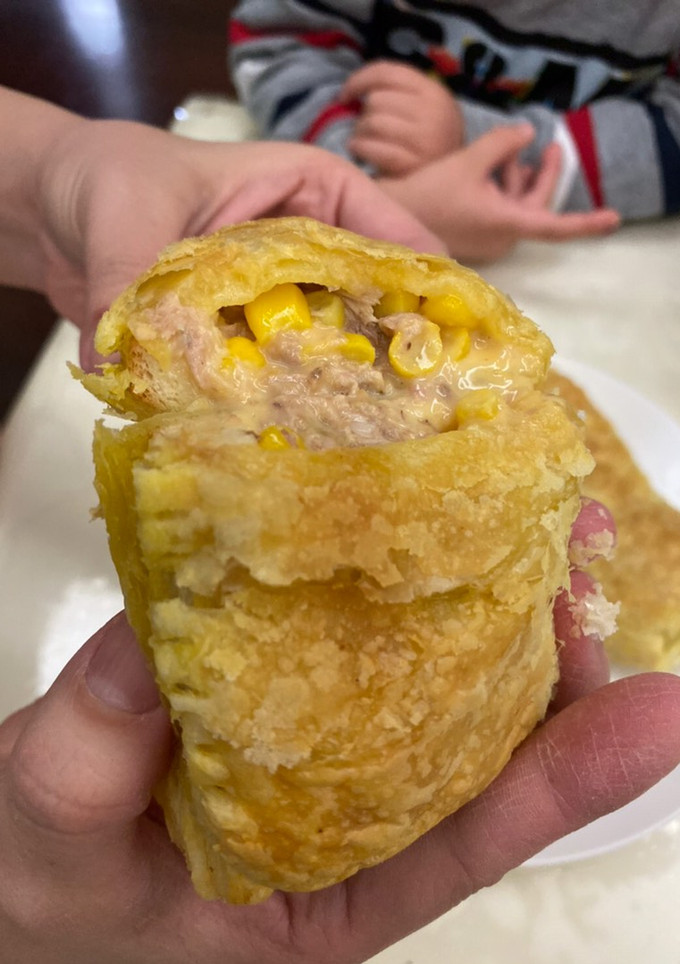 起酥鮪魚玉米-氣炸鍋 的食譜成品照片