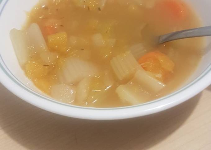 Step-by-Step Guide to Make Super Quick Homemade Vegetable soup recipe