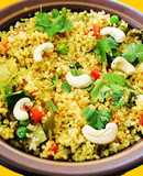 Pearl Millet (kambu in Tamil) biryani