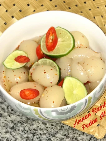 Recipe Asinan Rambutan Pedas Manis the Can Spoil the Tongue Appealing