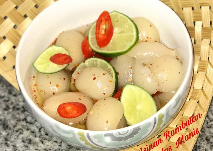 Panduan Membuat Resep Asinan Rambutan Pedas Manis