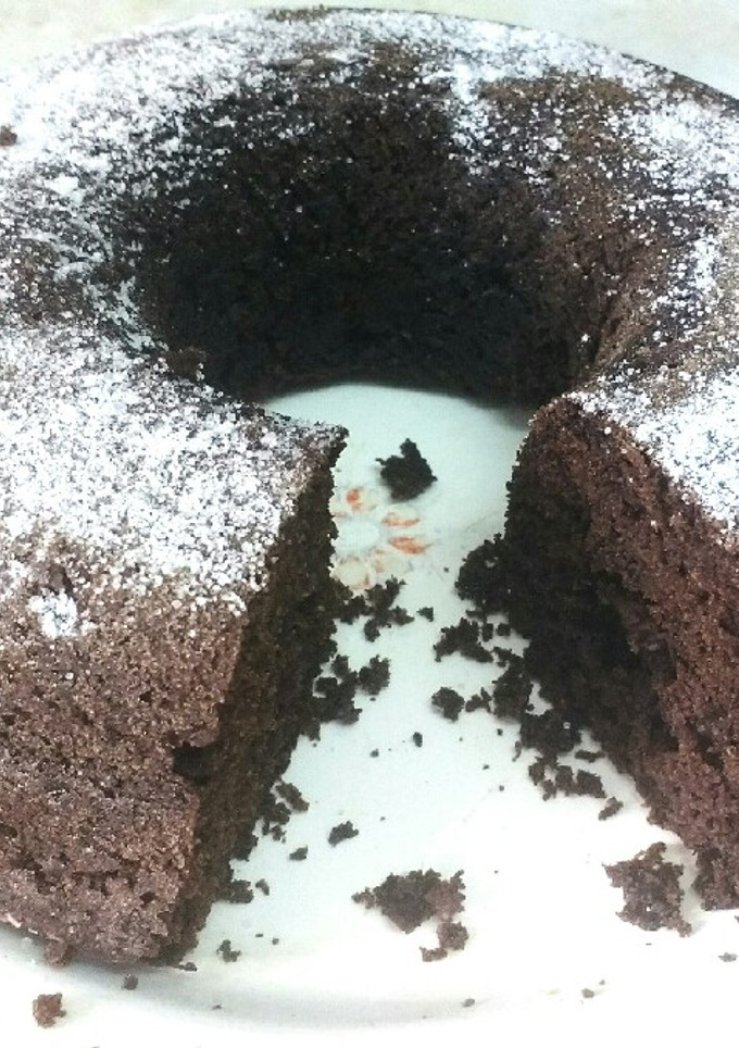 Una foto de Budín vegano y veloz de chocolate y jengibre x 2 mangos