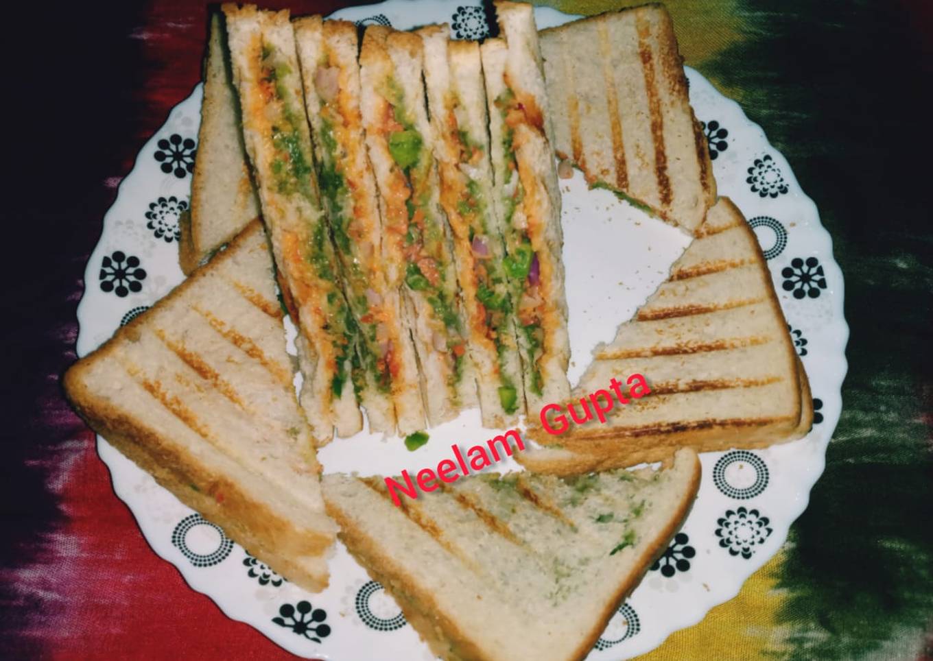 Veggie healthy sandwich