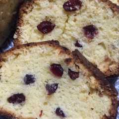 Una foto de Budín de Arándanos