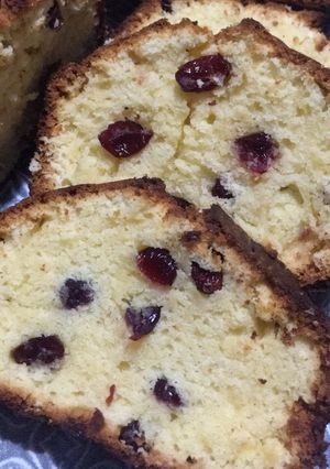 Una foto de Budín de Arándanos