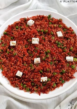 A picture of Beetroot Quinoa.