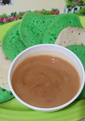 Foto resep Serabi kuah kinca