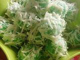Klepon keju isi white chocolate