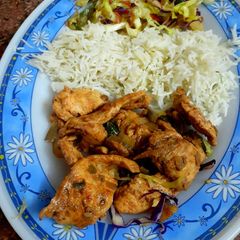 A picture of Mongolian Chicken.