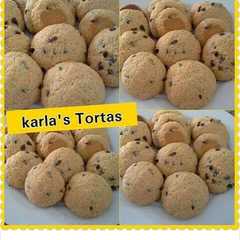Una foto de Galletas con chispa de chocolate