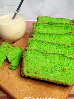 Foto resep 14. Bolu Pandan Enak ala Ogato