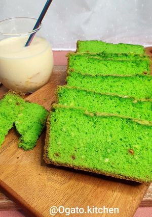 Foto resep 14. Bolu Pandan Enak ala Ogato