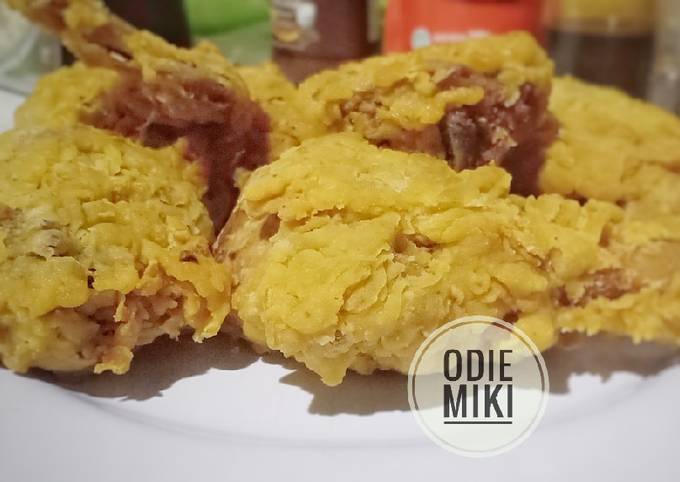 Resep Ayam Goreng Tepung Crispy oleh Jodie Mikidori - Cookpad