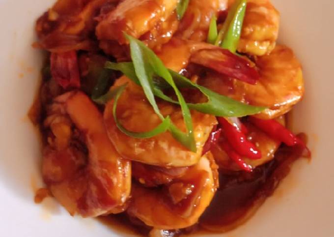 Resep Udang Saos Tiram Oleh Tyas Mayar Rizki Cookpad