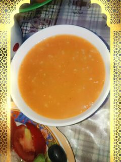 صورة لوصفة حريرة تلمسان(حريرة الفرينة)