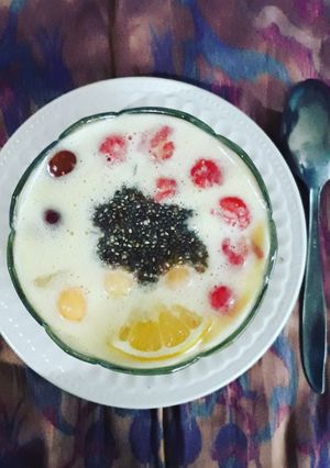 Foto resep Sup buah yogurt jerman