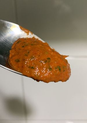 Una foto de Salsa de morrón asado