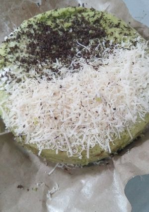 Foto resep Bolu kukus pandan