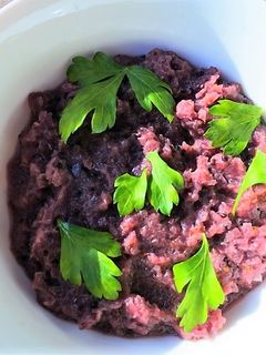 Una foto de Chutney de cebolla morada