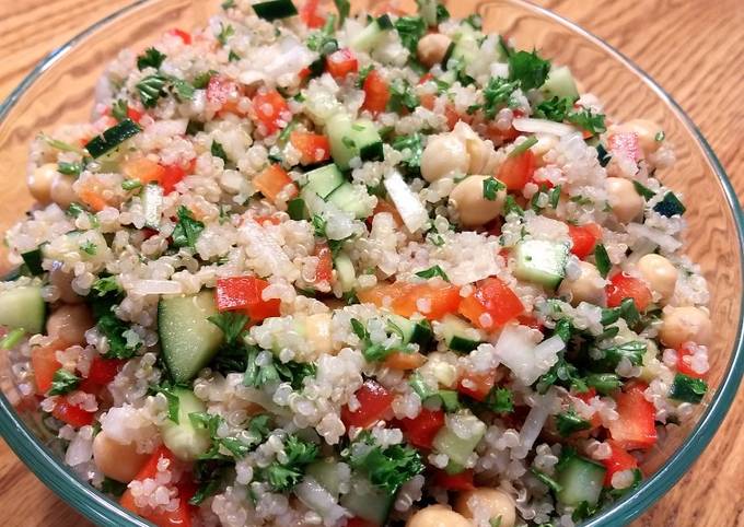 Easiest Way to Prepare Super Quick Homemade Quinoa Salad