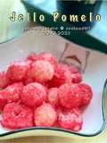 Jello Pomelo with Raspberry Flavour (Limau Bali Jeli Kristal)