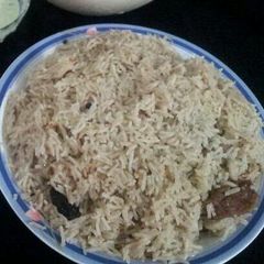 Beef pulao A picture of Beef pulao.