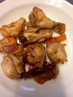 Una foto de Pollo a la naranja
