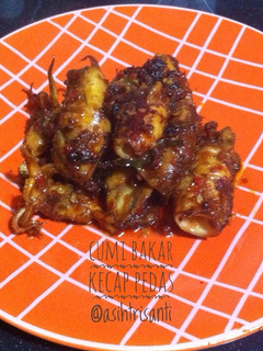 Foto resep Cumi Bakar Kecap Pedas