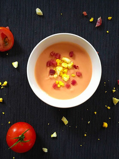 Una foto de Salmorejo