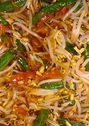 Foto resep Tumis tauge dan kacang panjang