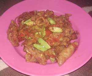 Cara Memasak Sambal goreng cumi pete Enak Bergizi Cara Memasak Sambal goreng cumi pete Enak Bergizi
