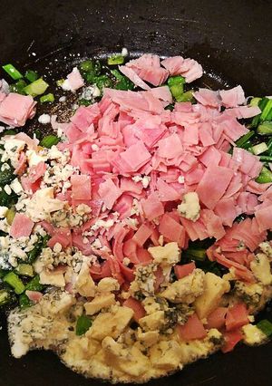 Una foto de Salsa de roquefort