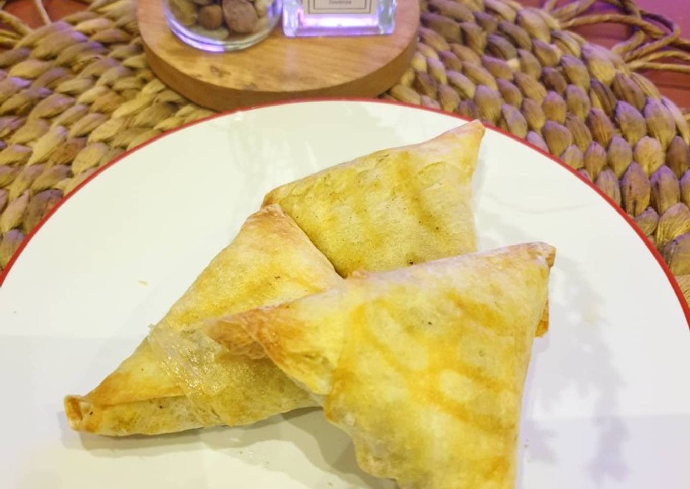 Samosa Vegan Lokal Mantapjiwaaa