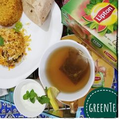 A picture of Simple and easy green tea.