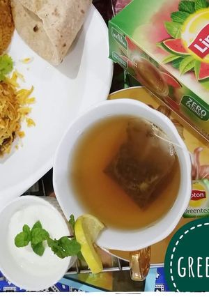 A picture of Simple and easy green tea.