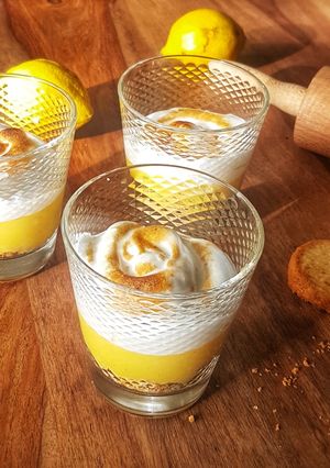 Une photo de Revisite de la tarte citron meringuée