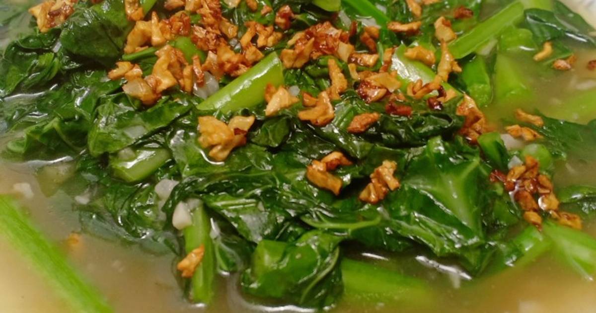 Resep Kailan cah Bawang Putih ala Chinese Resto oleh Silvia DJ - Cookpad