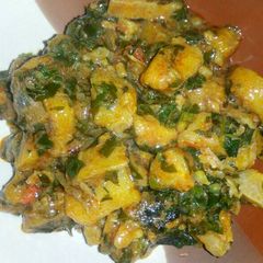 A picture of Unripe porridge plantain.
