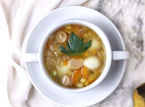Foto resep Sup Telur Puyuh-Jamur Es