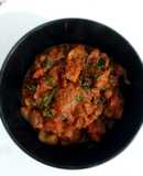Brinjal, Methi Raw banana Masala
